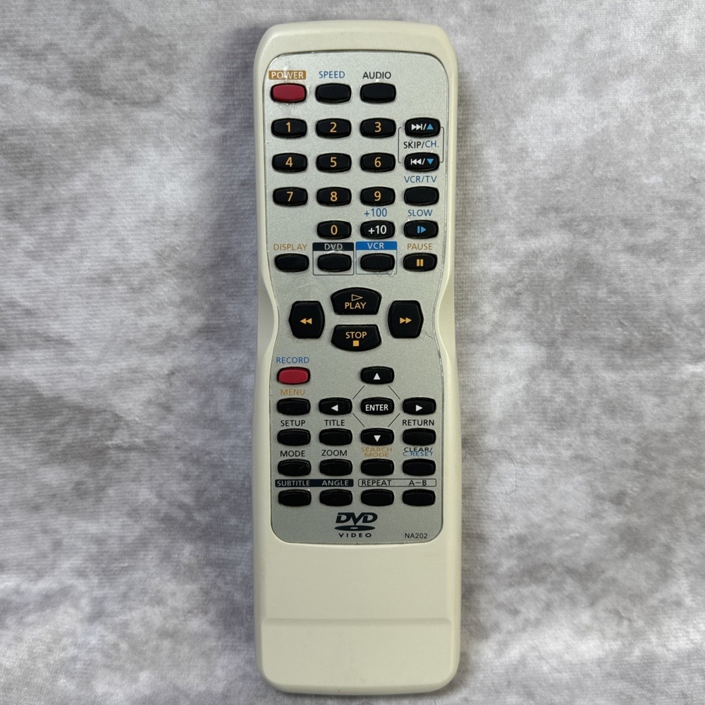 NA202 DVD/VCR Remote Control for‎ Emerson Funai Sylvania - Tested 100%